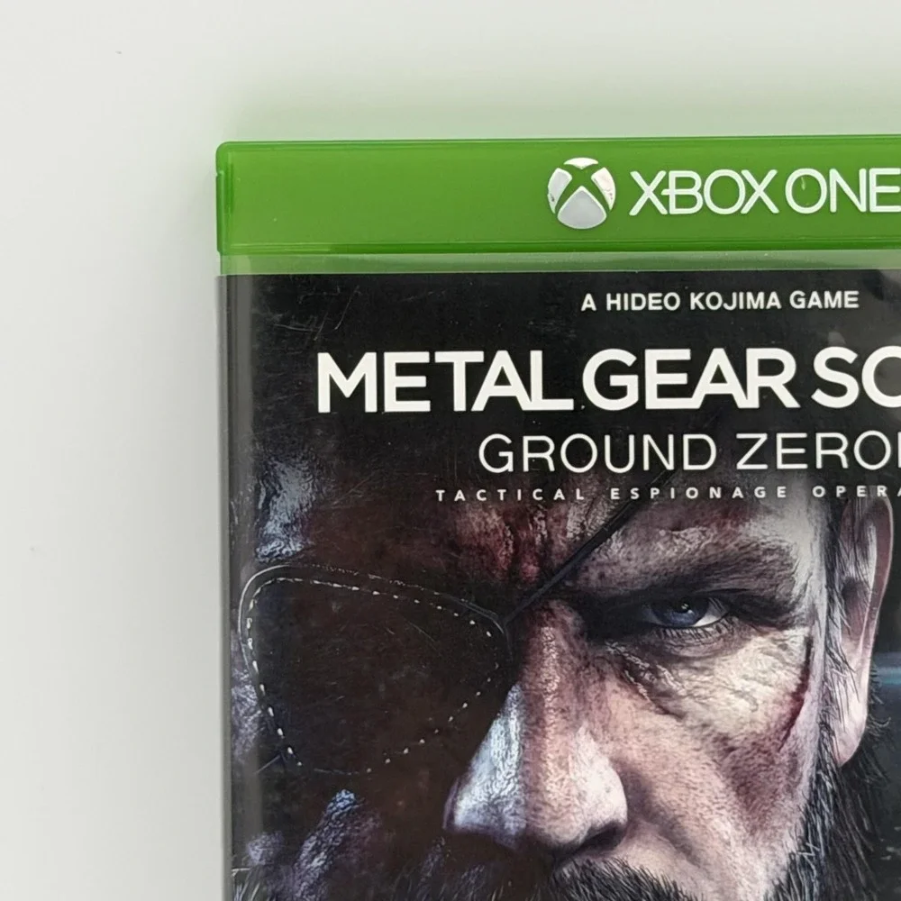 Metal Gear Solid V Ground Zeroes Xbox One Complete CIB Konami M USA NTSC-U/C